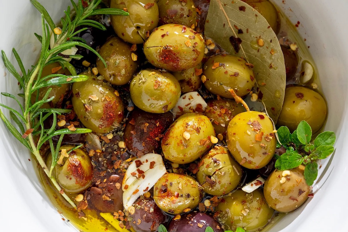 Cocktails and Kalamata Olives — Greek-Style Happy Hour blog hero