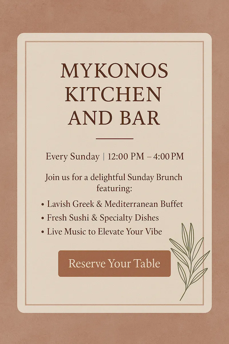 Sunday Brunch Buffet