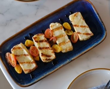 Grilled Halloumi menu image 7